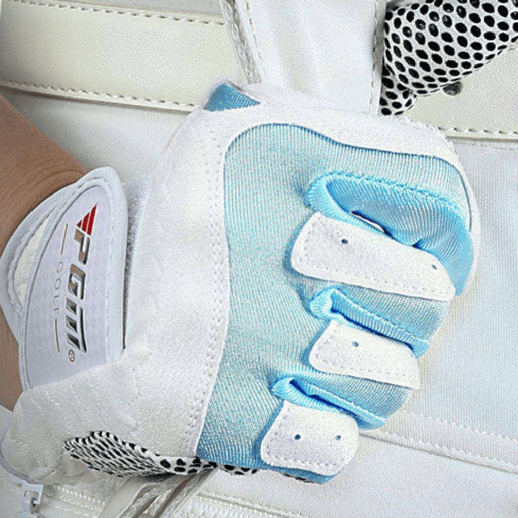Damen-Golfhandschuhe mit rutschfestem Design / atmungsaktive Sporthandschuhe – SF0192