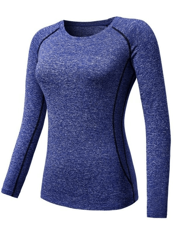 Women's Compression Quick-Dry Long-Sleeves Sports Shirt - SF0558