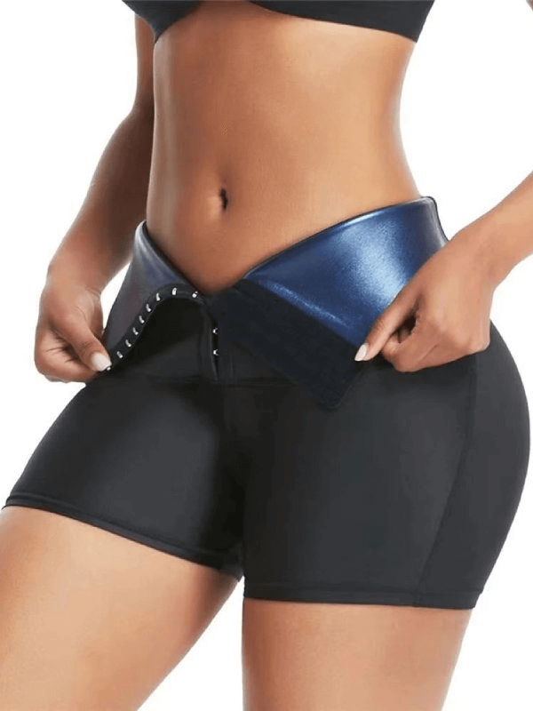 Women's Compression Sports Shorts with Sauna Effect - SF0168