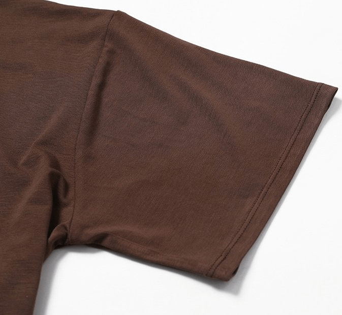Kurzes, lockeres Sport-T-Shirt für Damen mit kurzen Ärmeln – SF1147 