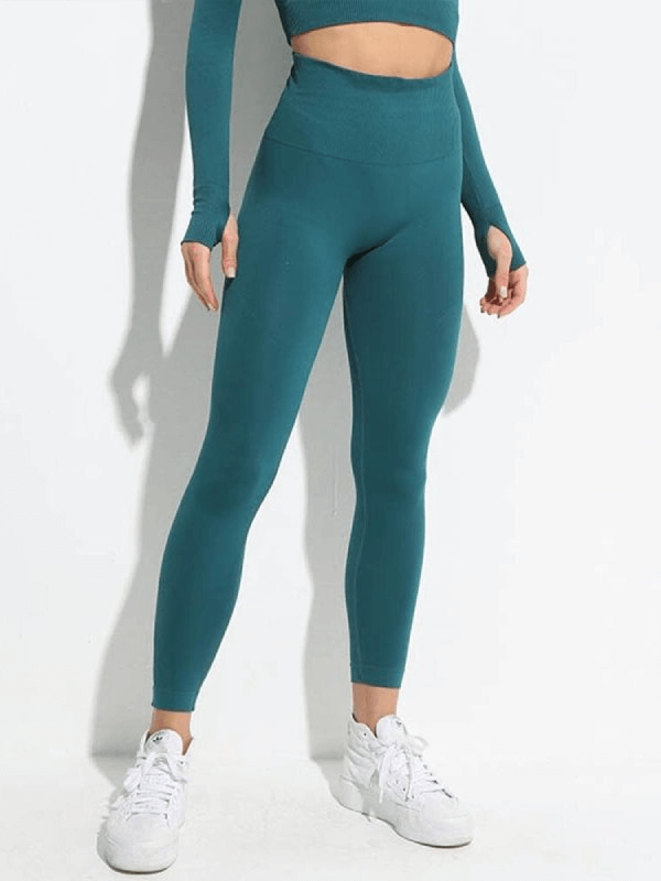 Nahtlose Yoga-Leggings mit hoher Taille für Damen – SF0126 