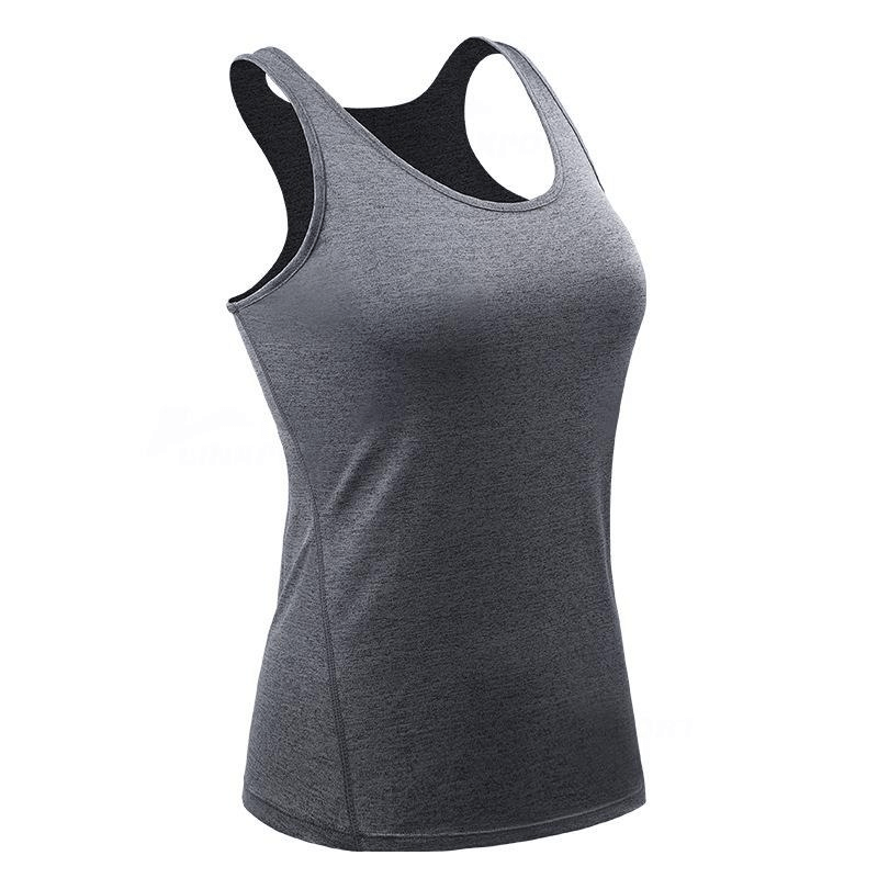 Women's Sports Top / Tight Stretch Top / Quick Dry Sleeveless Running Top - SF0038