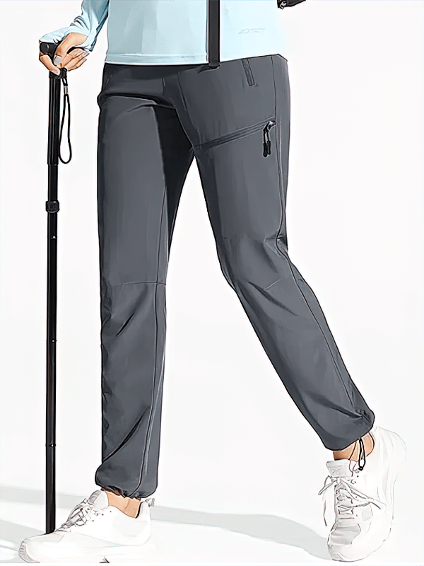 Pantalon de sport imperméable à séchage rapide pour femme avec poches pour randonnée - SPF1213 