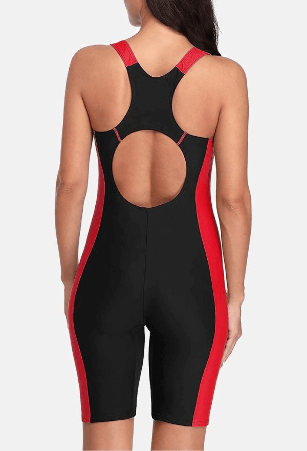 Sportliche knielange Strandbadebekleidung für Damen – SF0598 