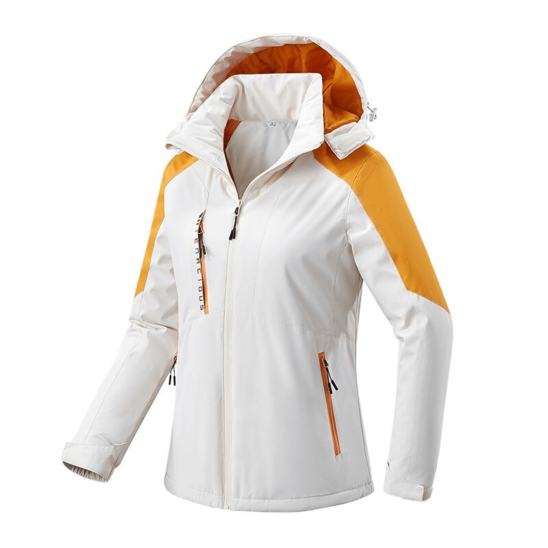 Damen-Thermo-wasserdichte warme Outdoor-Jacke mit Kapuze – SF0379