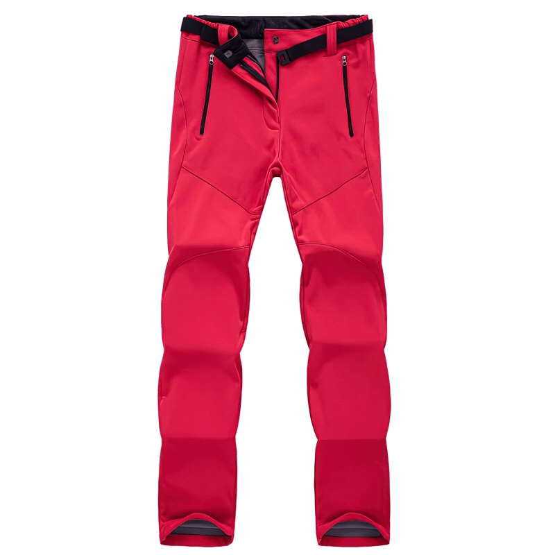Pantalons de sport imperméables / vêtements de randonnée en polaire pour femme - SPF0705 