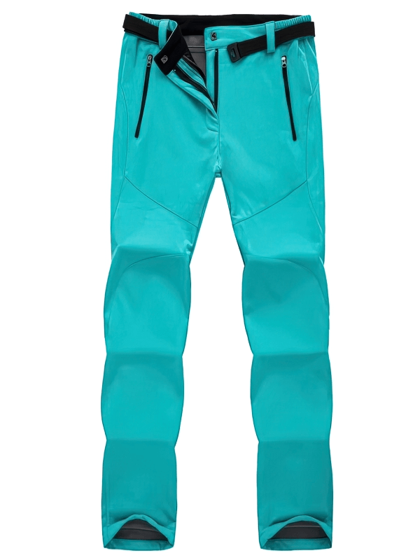 Pantalons de sport imperméables / vêtements de randonnée en polaire pour femme - SPF0705 