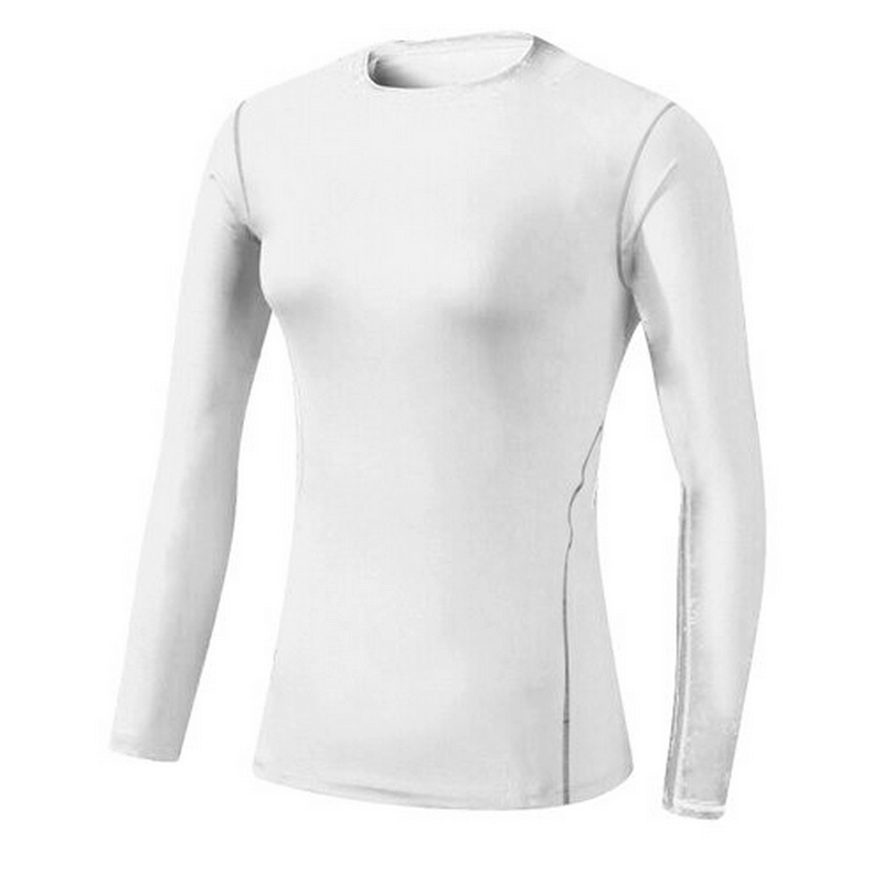 Chemise de couche de base à manches longues d’entraînement / haut de yoga pour femmes - SPF0625 